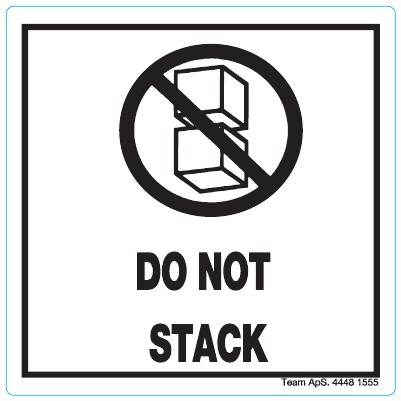 Do not stack - 9-7-1010